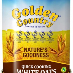 Golden Country Quick Cooking White Oats Tin