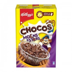 Kellogg's Chocos Moons & Stars Chocolate Breakfast Cereal