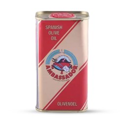 Ambassador Spanish Olive Oil Can