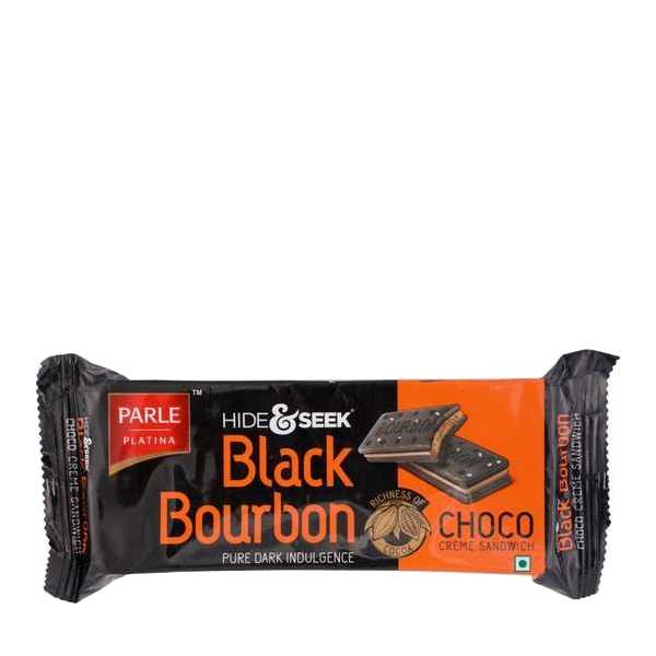 Parle Hide Seek Black Bourbon Choco Creme Biscuit