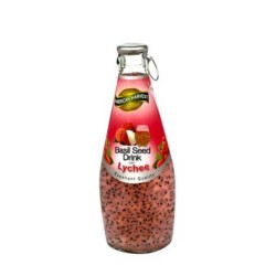 Basil Seed Drink (Lychee)